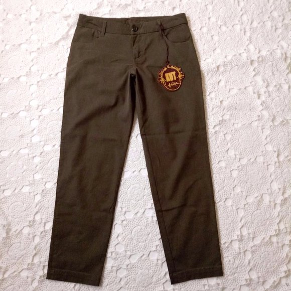 Kut From The Kloth Pants Jumpsuits New Kut Kloth Green Skinny 